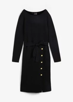 Robe En Maille à Boutons -Venus Mode Winkel 23192956 vtY3D0to