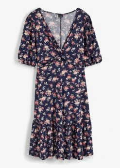 Robe En Jersey à Manches Bouffantes -Venus Mode Winkel 23193152 qTp4BMjy