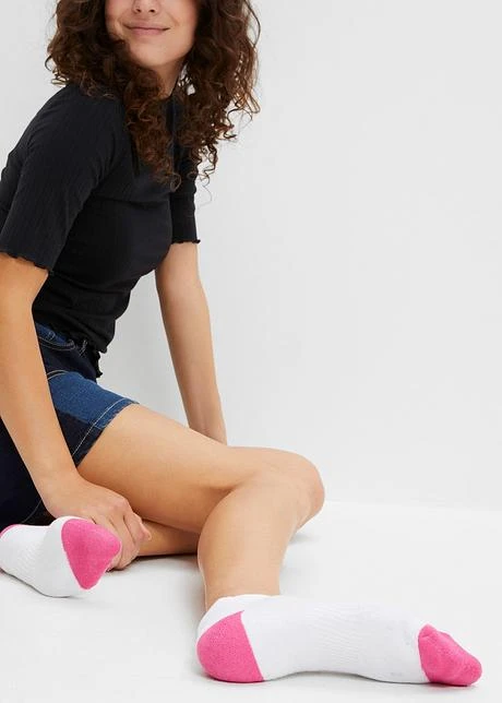 Lot De 8 Paires De Chaussettes De Sport à Semelle Doublée En éponge 6 Lot De 8 Paires De Chaussettes De Sport à Semelle Doublée En éponge - Afbeelding 4