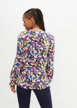 T-shirt Long Avec Volant Aux Manches 10 T-shirt Long Avec Volant Aux Manches -Venus Mode Winkel 23193395 MPktUSAr