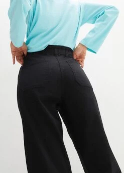 Pantalon Straight, Taille Haute Et Confortable -Venus Mode Winkel 23193405 xzZaeq8K