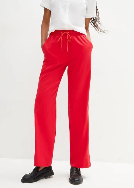 Pantalon Ample Et Taille Haute, Long 4 Pantalon Ample Et Taille Haute, Long - Afbeelding 2