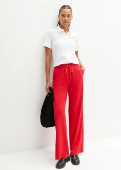 Pantalon Ample Et Taille Haute, Long 12 Pantalon Ample Et Taille Haute, Long -Venus Mode Winkel 23193419 rldur3cs