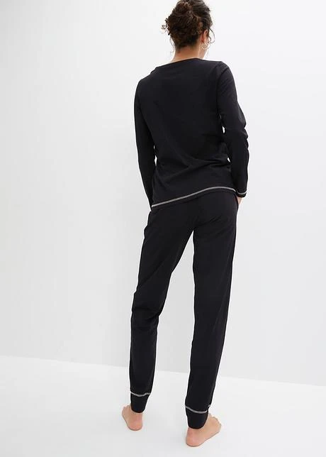 Pyjama Doux Avec Poches Latérales 5 Pyjama Doux Avec Poches Latérales - Afbeelding 3