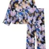 Pyjama Oversize Tissé En Satin Mat Avec Boutons -Venus Mode Winkel 23193809 p0DrfjQ9