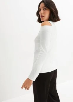 T-shirt Manches Longues à Découpes -Venus Mode Winkel 23194304 ZDlacQq8