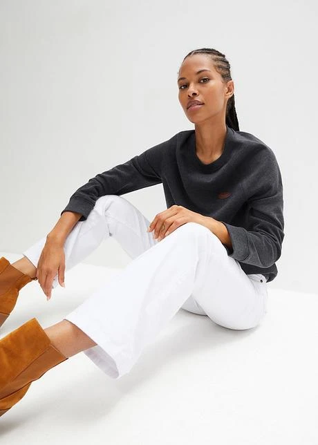 Jean Mid-waist Extensible, Bootcut 8 Jean Mid-waist Extensible, Bootcut - Afbeelding 6