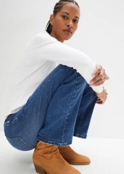 Jean Bootcut Mid Waist, Stretch -Venus Mode Winkel 23195084 6FWWKx6C