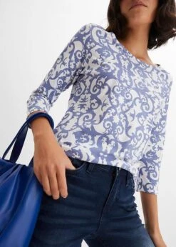 T-shirt Manches Longues à Motif Décoratif -Venus Mode Winkel 23195523 CcXpJYSd