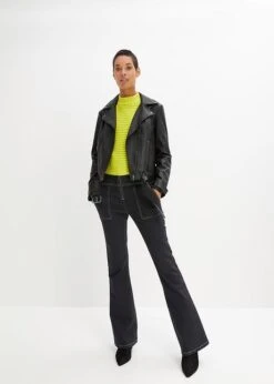 Rainbow Jean Flare à Détail Zippé -Venus Mode Winkel 23196351 MGhHyqDW