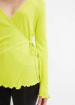 Top Cache-cœur Côtelé à Manches Longues -Venus Mode Winkel 23196695 hfn4oIIt