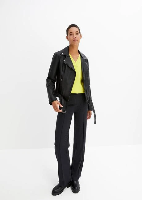 Rainbow Pantalon En Punto Di Roma Avec Passepoil 6 Rainbow Pantalon En Punto Di Roma Avec Passepoil - Afbeelding 4