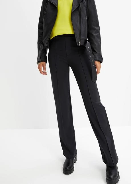 Rainbow Pantalon En Punto Di Roma Avec Passepoil 4 Rainbow Pantalon En Punto Di Roma Avec Passepoil - Afbeelding 2