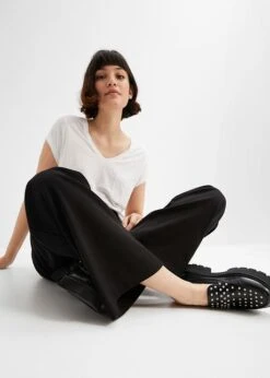 Rainbow Pantalon à Pinces Taille Haute Avec Ceinture -Venus Mode Winkel 23197190 QeNf4yYt