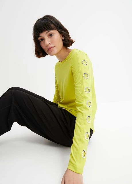 Rainbow T-shirt Manches Longues à œillets 4 Rainbow T-shirt Manches Longues à œillets - Afbeelding 2