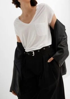 Rainbow Pantalon à Pinces Taille Haute Avec Ceinture -Venus Mode Winkel 23197658 UeCb8l0l