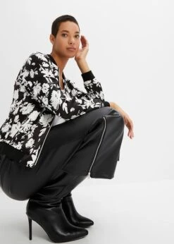 Pantalon Enduit à Base Zippée 14 Pantalon Enduit à Base Zippée -Venus Mode Winkel 23197926 48TnWH6q