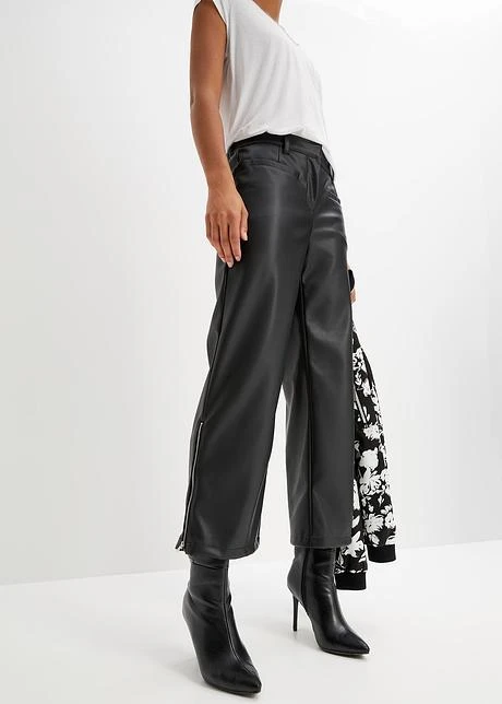 Pantalon Enduit à Base Zippée 4 Pantalon Enduit à Base Zippée - Afbeelding 2
