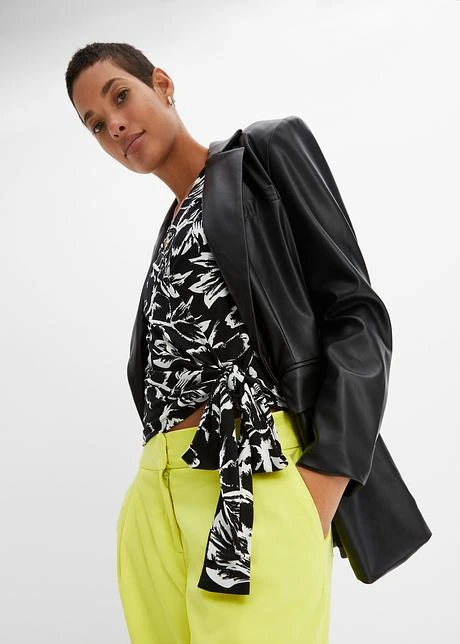 Rainbow Blouse Cache-cœur En Jersey 7 Rainbow Blouse Cache-cœur En Jersey - Afbeelding 5