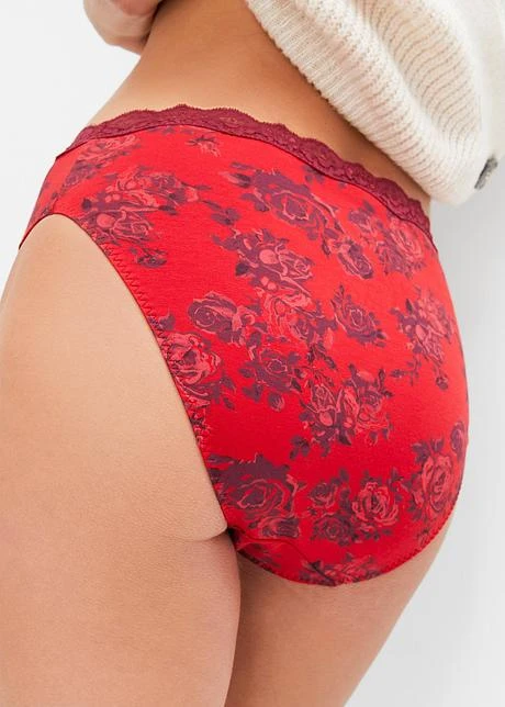 Lot De 4 Maxi Slips Coton 8 Lot De 4 Maxi Slips Coton - Afbeelding 6