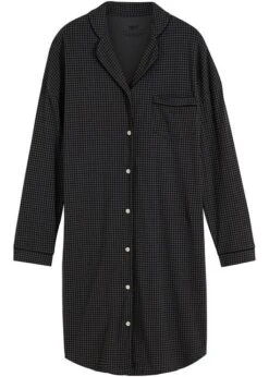 Chemise De Nuit Oversize à Boutons