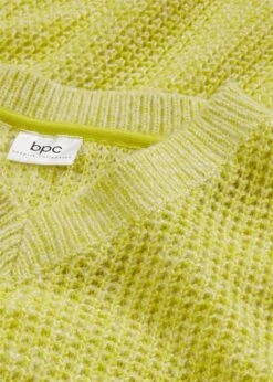 Pull Décontracté à Structure Gaufrée, Manches Longues -Venus Mode Winkel 23199222 4D3bmTaC