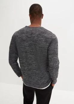 T-shirt Manches Longues, Style 2 En 1 -Venus Mode Winkel 23199391 ibAXmchn