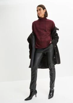 Sweat-shirt à Col Roulé -Venus Mode Winkel 23199668 P0mRjstc