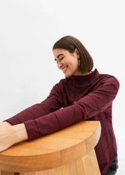 Sweat-shirt à Col Roulé -Venus Mode Winkel 23199670 RoPrDGJ2