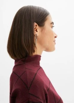 Sweat-shirt à Col Roulé -Venus Mode Winkel 23199671 KvHABcAY