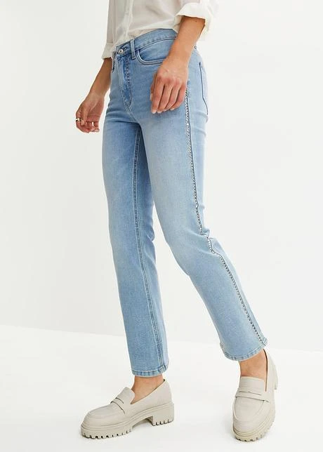 Jean Extensible Skinny Avec Rivets 4 Jean Extensible Skinny Avec Rivets - Afbeelding 2