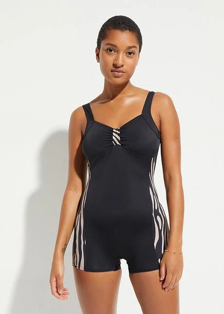 Maillot 1 Pièce Shorty En Polyamide Recyclé 4 Maillot 1 Pièce Shorty En Polyamide Recyclé - Afbeelding 2