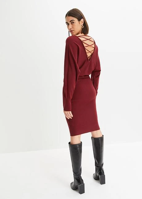 Robe En Maille à Laçage 4 Robe En Maille à Laçage - Afbeelding 2