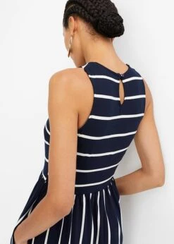 Robe Longue, Rayée -Venus Mode Winkel 23202445 HuZk64XM