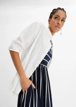 Robe Longue, Rayée -Venus Mode Winkel 23202446 RduRw5L3