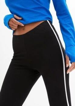 Legging De Sport Avec Rayures Contrastantes, Longueur Cheville -Venus Mode Winkel 23202751 GF1bTr5X