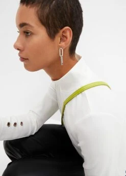 T-shirt Manches Longues Avec œillets Décoratifs 14 T-shirt Manches Longues Avec œillets Décoratifs -Venus Mode Winkel 23202816 Akh16XXa