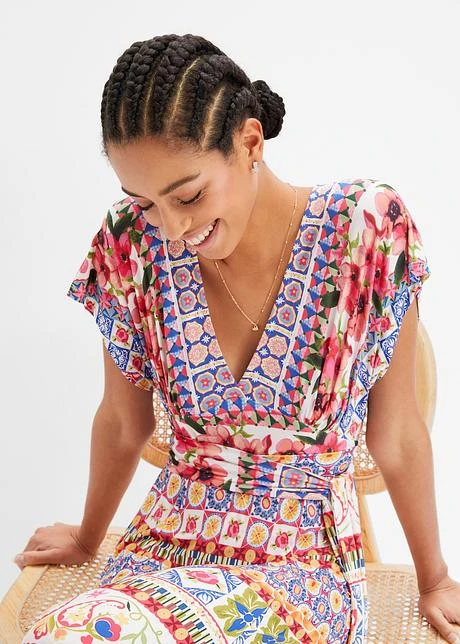 Robe Longue Avec Lien à Nouer 7 Robe Longue Avec Lien à Nouer - Afbeelding 5