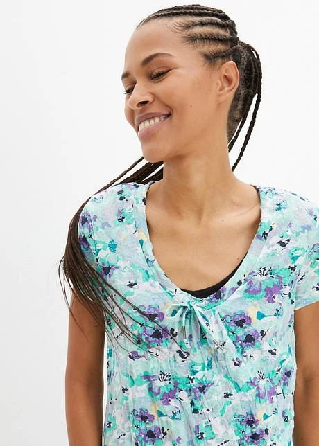 Tunique Longue Effet Froissé Et Legging 3/4 7 Tunique Longue Effet Froissé Et Legging 3/4 - Afbeelding 5