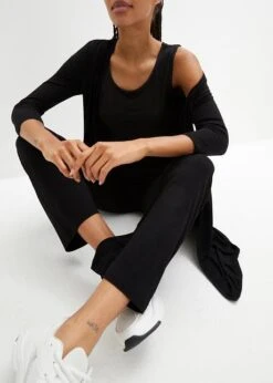 Top, Gilet 3/4, Pantalon (Ens. 3 Pces.) Avec Viscose 13 Top, Gilet 3/4, Pantalon (Ens. 3 Pces.) Avec Viscose -Venus Mode Winkel 23203416 XJUsdOng