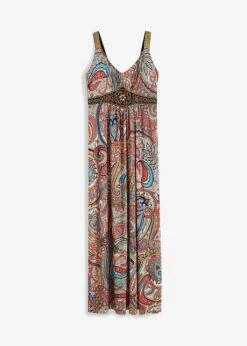 Robe Longue Avec Applications -Venus Mode Winkel 23204031 SJCOqNXV