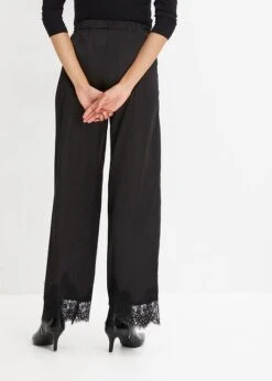 Pantalon En Satin Avec Dentelle -Venus Mode Winkel 23204089 gRWPmN5n