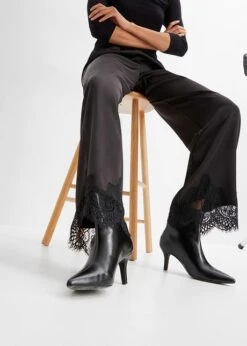 Pantalon En Satin Avec Dentelle -Venus Mode Winkel 23204200 n4Ct1rIH