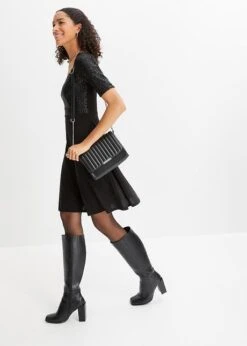 Robe Avec Empiècement Sequins 12 Robe Avec Empiècement Sequins -Venus Mode Winkel 23204237 plTo93iB