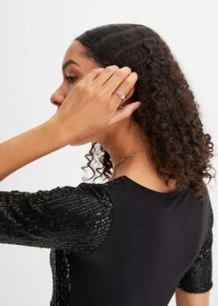 Robe Avec Empiècement Sequins 14 Robe Avec Empiècement Sequins -Venus Mode Winkel 23204242 GBqihyF9