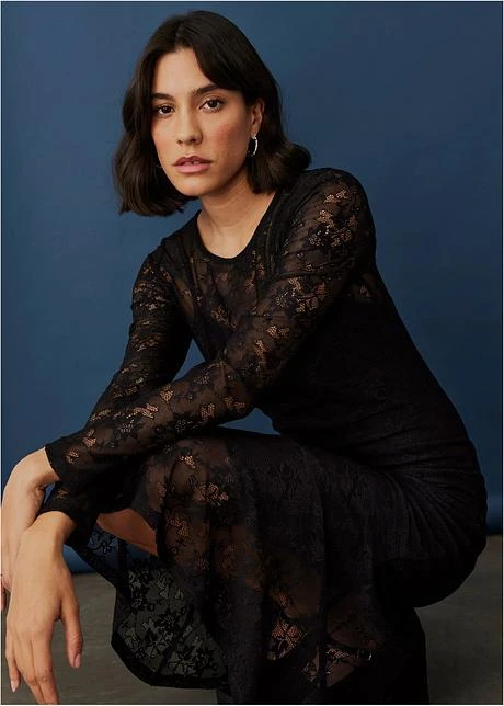 Rainbow Robe Midi En Dentelle 9 Rainbow Robe Midi En Dentelle - Afbeelding 7