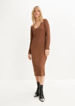 Rainbow Robe Midi Côtelée -Venus Mode Winkel 23206934 ScGG6g0p