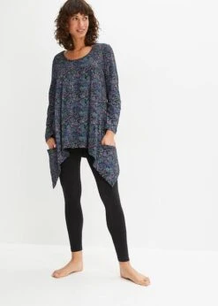 Pyjama Avec T-shirt à Pans Et Legging -Venus Mode Winkel 23207244 liAj0ykk