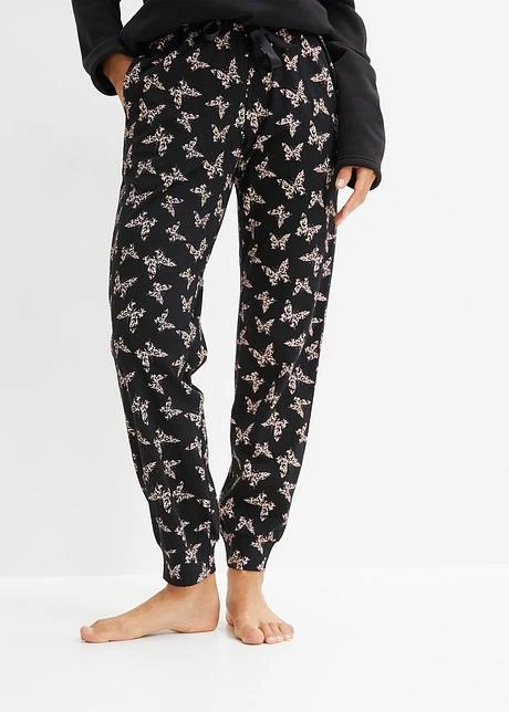 Pantalon De Pyjama Avec Poches Plaquées Et Lien à Nouer En Satin 5 Pantalon De Pyjama Avec Poches Plaquées Et Lien à Nouer En Satin - Afbeelding 3