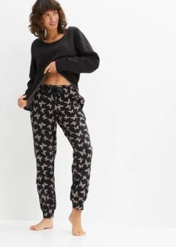 Pantalon De Pyjama Avec Poches Plaquées Et Lien à Nouer En Satin 9 Pantalon De Pyjama Avec Poches Plaquées Et Lien à Nouer En Satin -Venus Mode Winkel 23207682 53uxEyJE